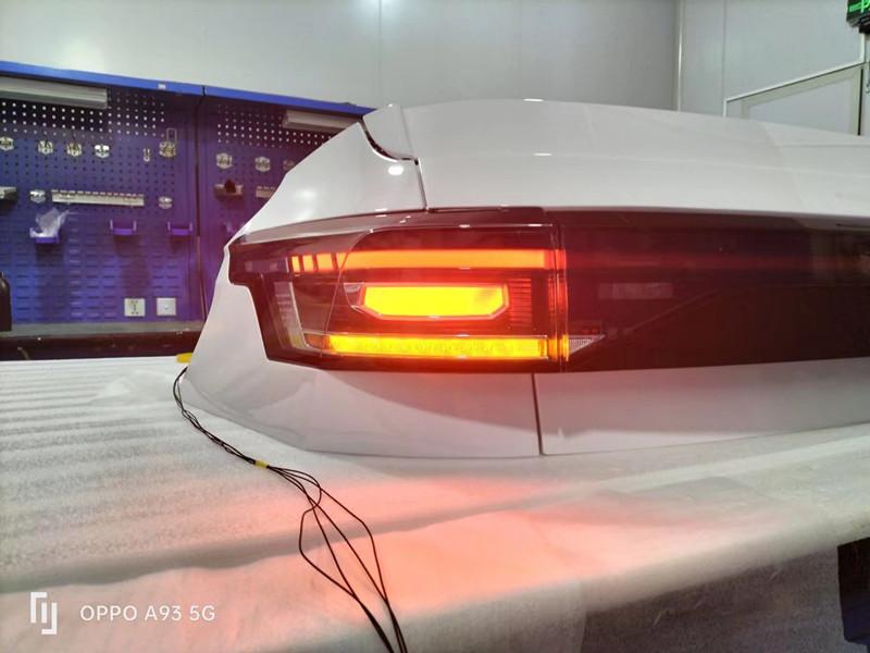 Adjust rear lights